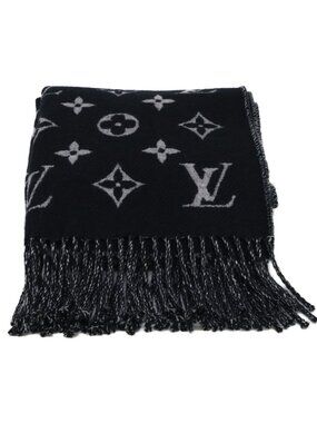 Louis Vuitton Echarpe Polkagram Wool Cashmere